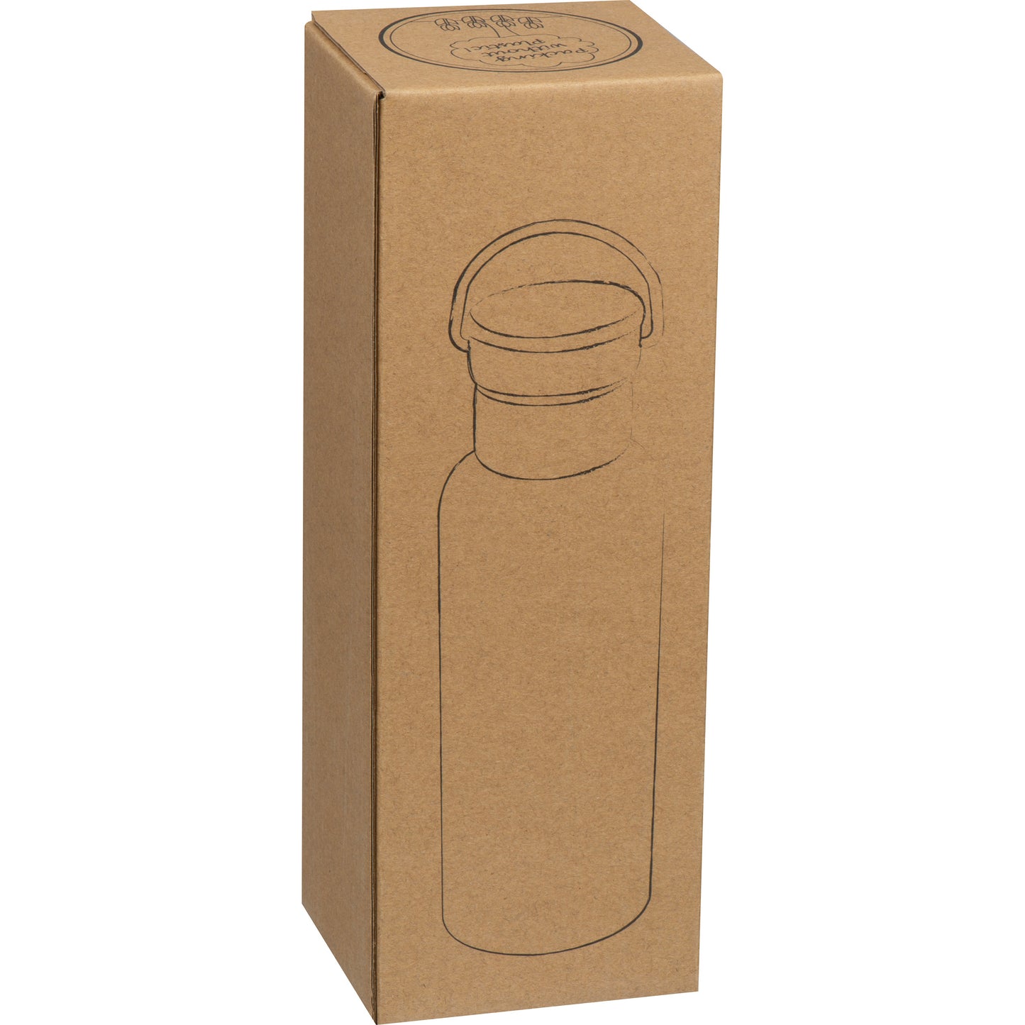 Vakuum Isolierflasche aus Edelstahl, 500 ml EDOARDO