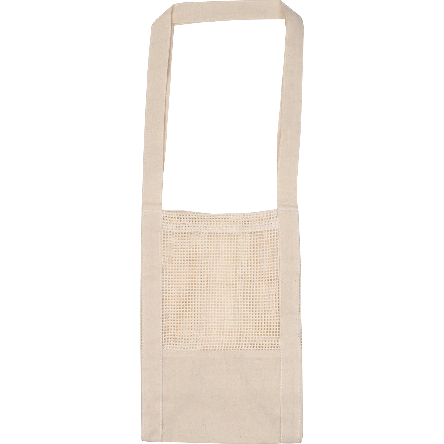 Baumwolltasche mit gehäkeltem Mittelteil BENEDIKT