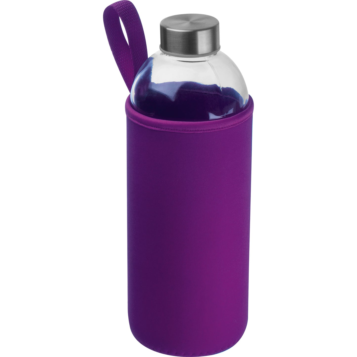 Trinkflasche aus Glas mit Neoprenüberzug, 1.000ml JESSICA