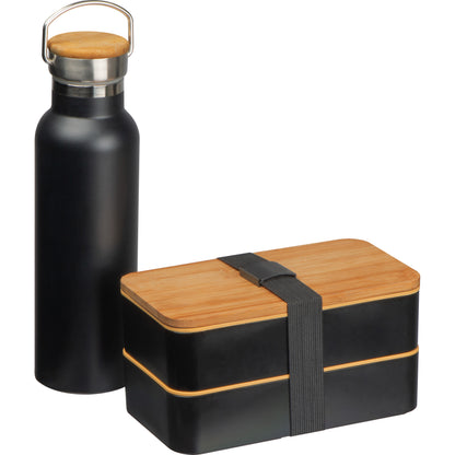 Set aus Lunchbox und Trinkflasche STEPHAN