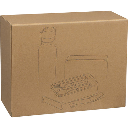 Set aus Lunchbox und Trinkflasche STEPHAN