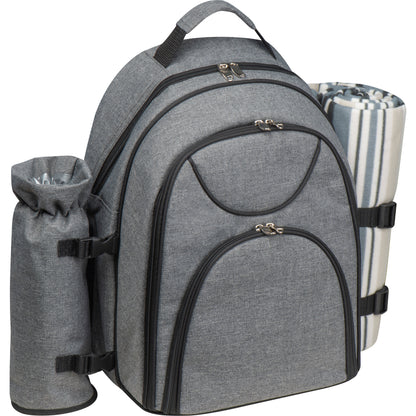 Picknickrucksack für 4 Personen mit Picknickdecke EARL
