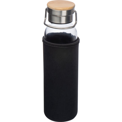 Glasflasche mit Neoprenüberzug, 600ml RAMONA