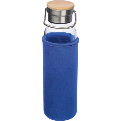 Glasflasche mit Neoprenüberzug, 600ml RAMONA