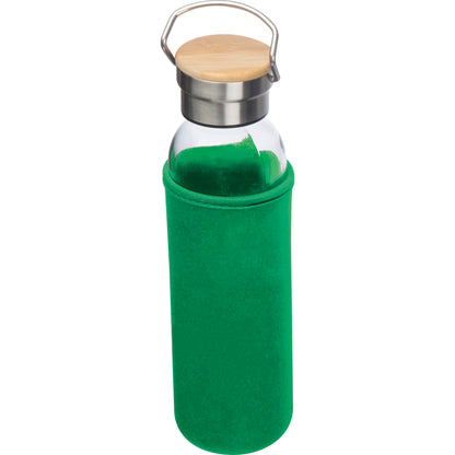 Glasflasche mit Neoprenüberzug, 600ml RAMONA