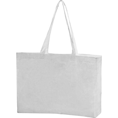 Shopper aus Bio Baumwolle mit Bodenfalte MARCELLO