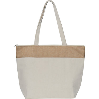 Kühltasche aus Baumwolle und Jute CARMELA
