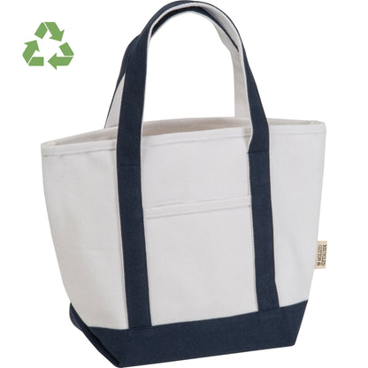 Kleine Tragetasche aus recycelter Baumwolle GINA