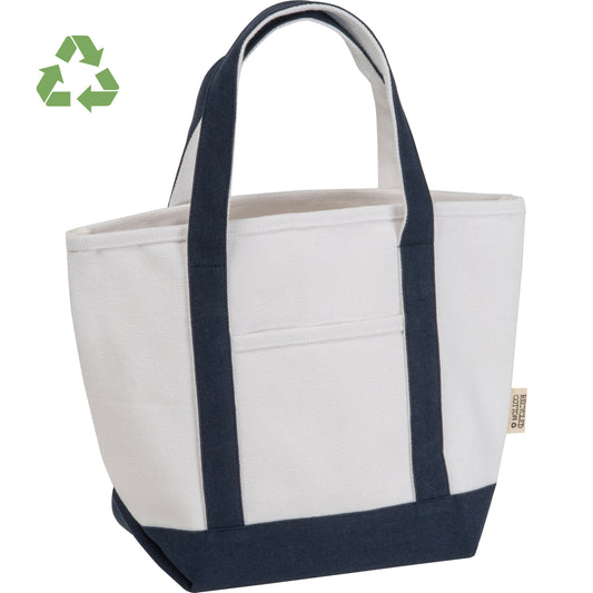 Kleine Tragetasche aus recycelter Baumwolle GINA
