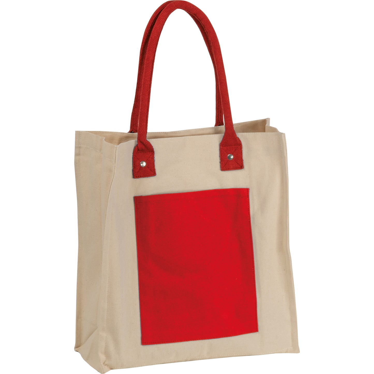 Canvas Shopper mit langen Henkeln RODOLFO