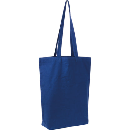 Fairtrade Baumwolltasche mit Bodenfalte PIOTR