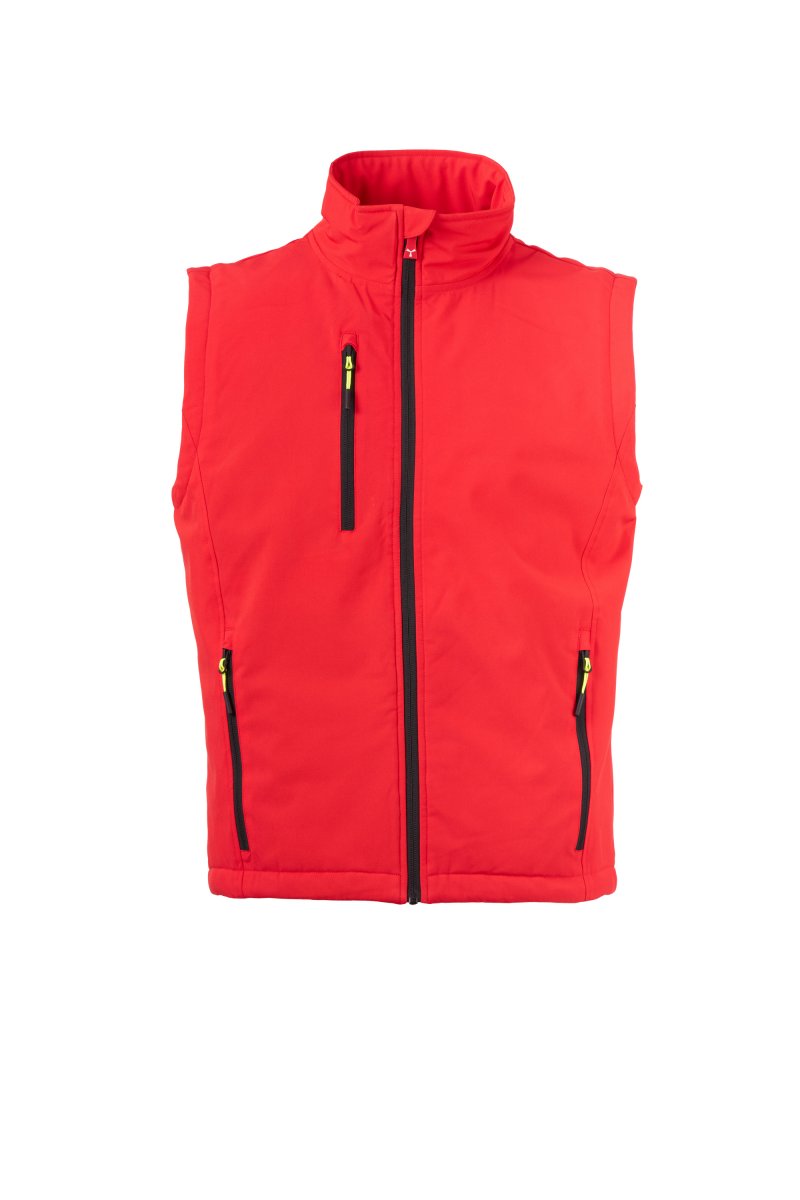 GALE VEST ULTRALITE PAD 140 ROT/SCHWARZ