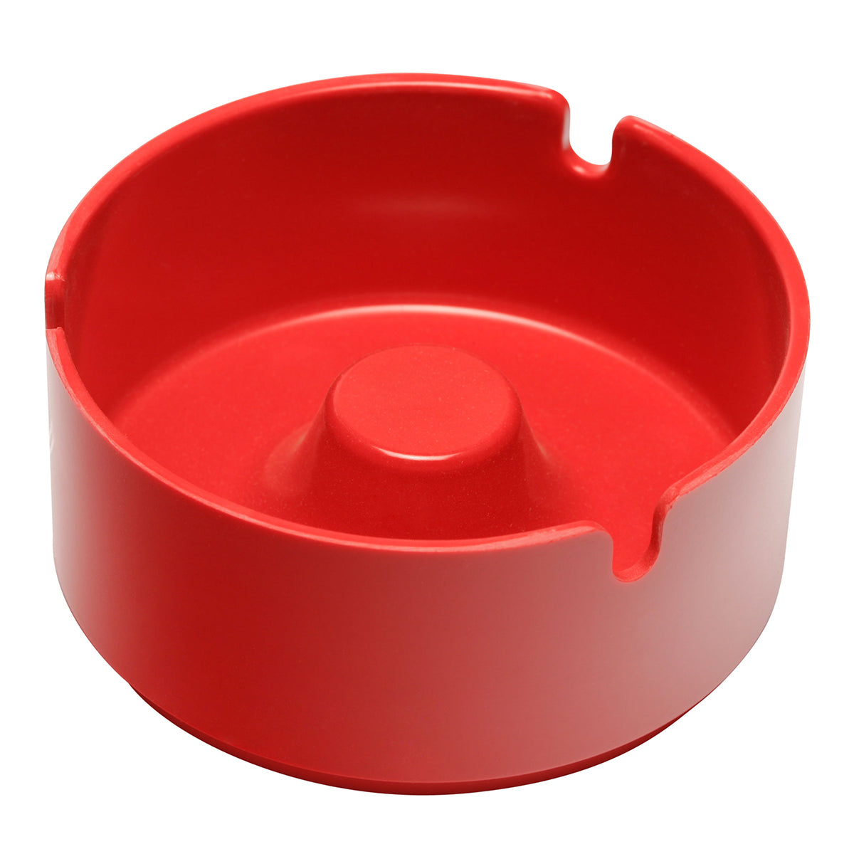 Aschenbecher, stapelbar rot