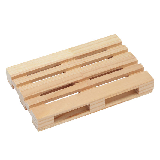 Untersetzer Holz "Palette" beige