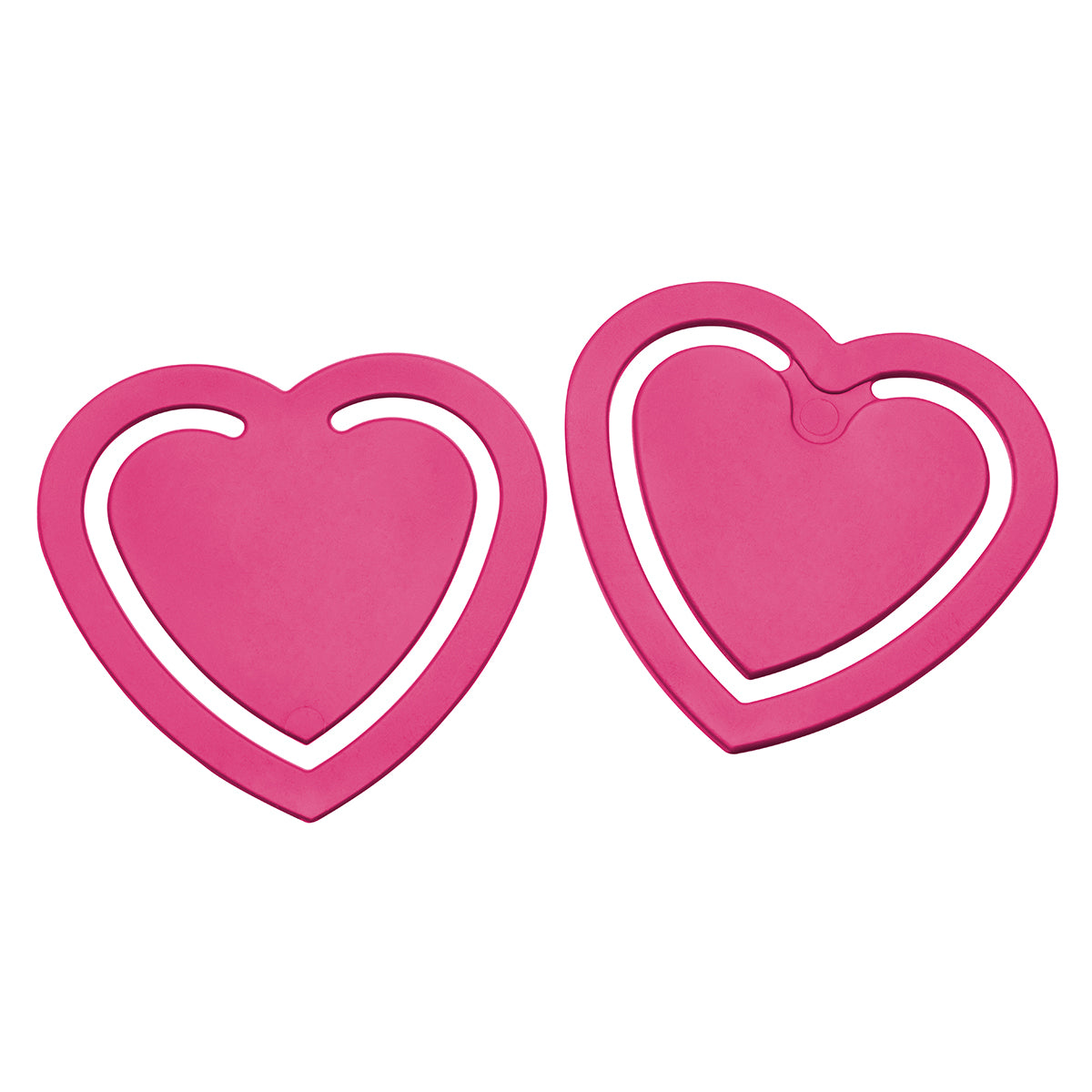 Zettelklammer "Herz" pink