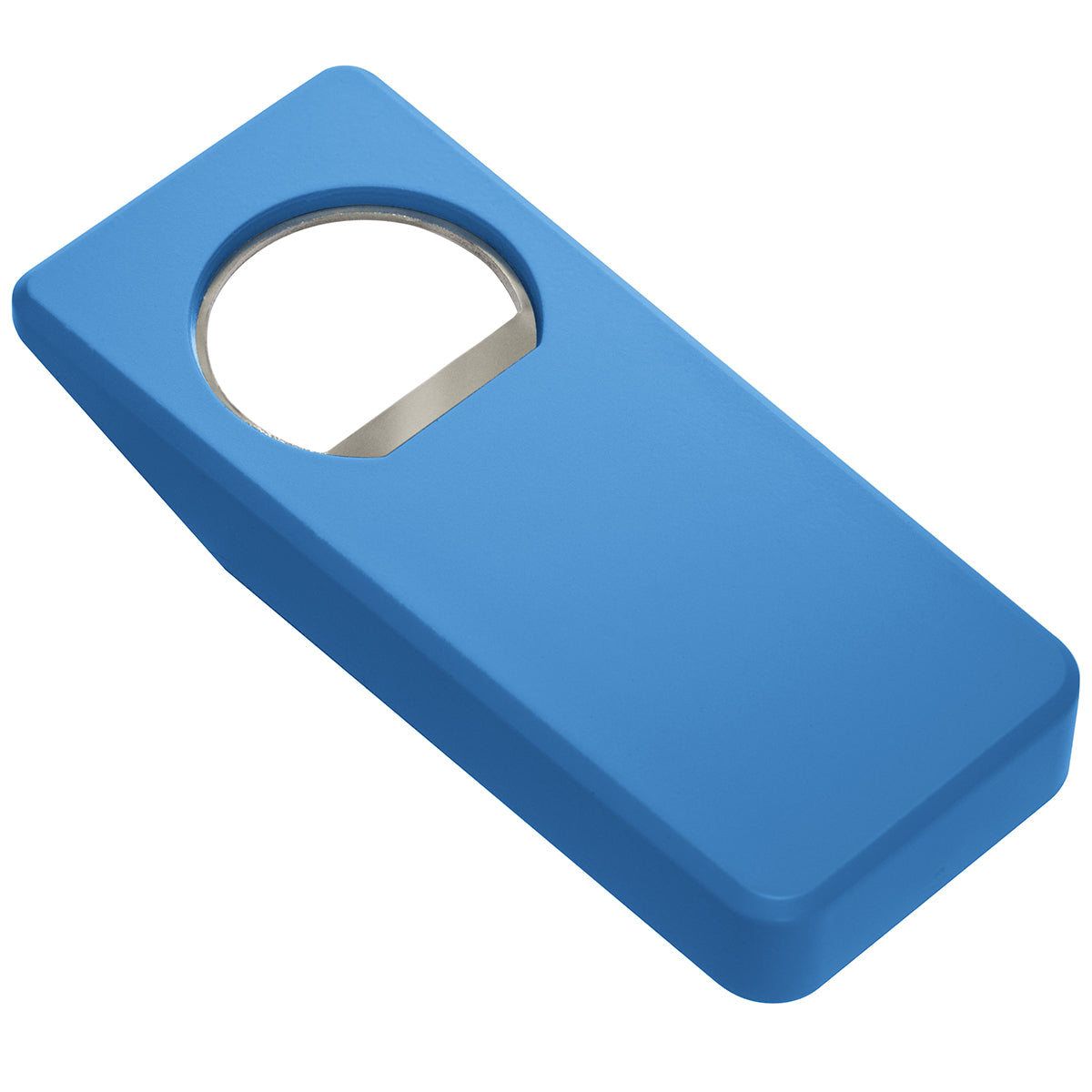 Flaschenöffner Recycling mit Verschluss "Alpha" recycling blau