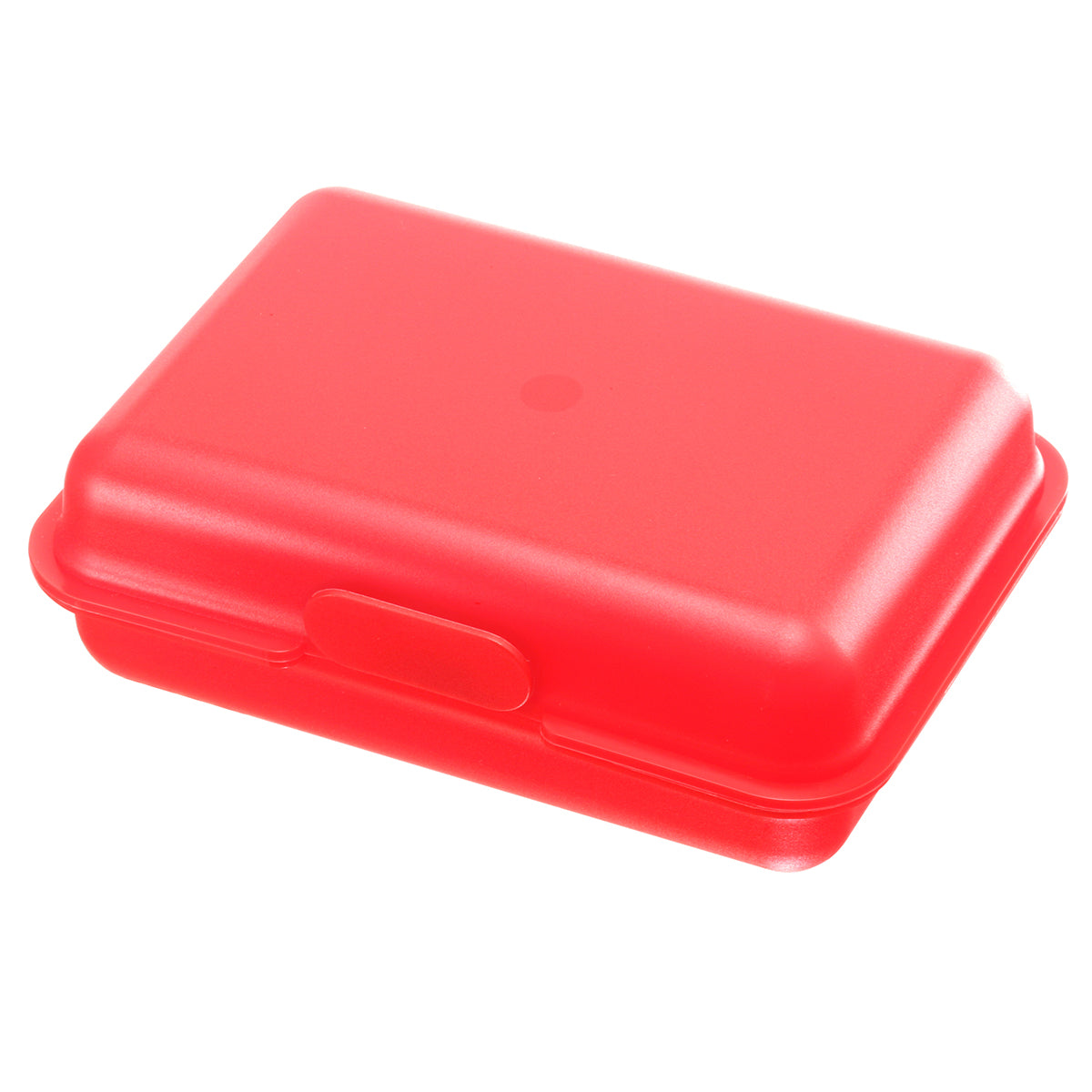 Brotdose/Butterdose gefrostet rot