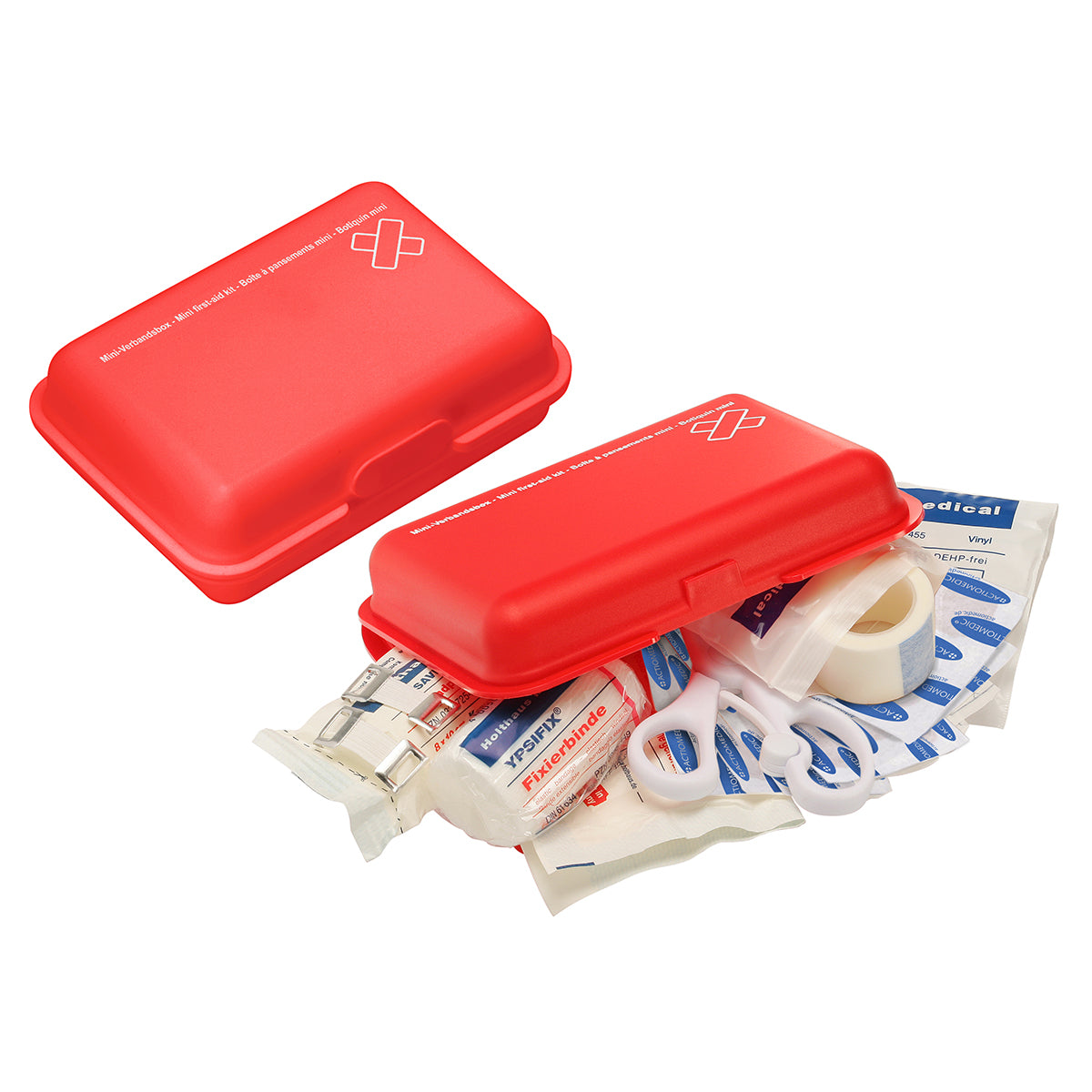 Verbandsbox, mini rot