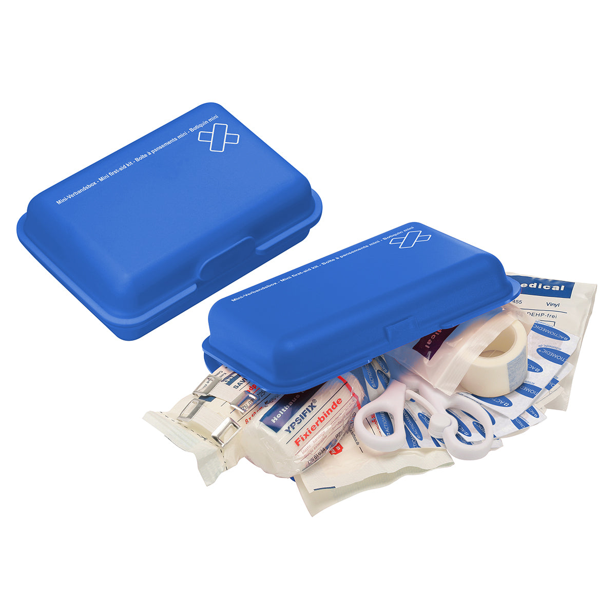 Verbandsbox, mini blau