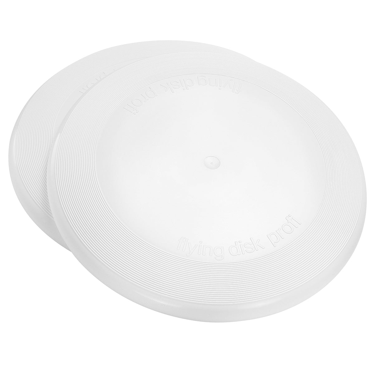 Wurfscheibe "flying disk profi" weiß