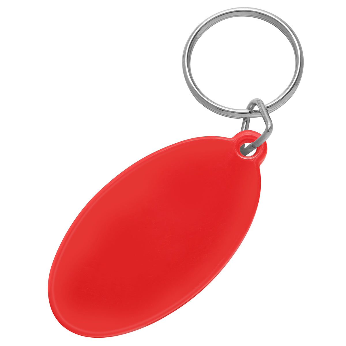Schlüsselanhänger "Oval" rot