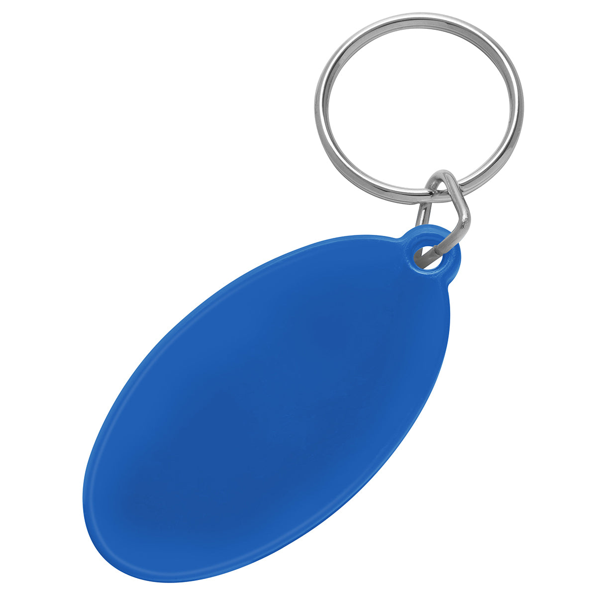 Schlüsselanhänger "Oval" blau