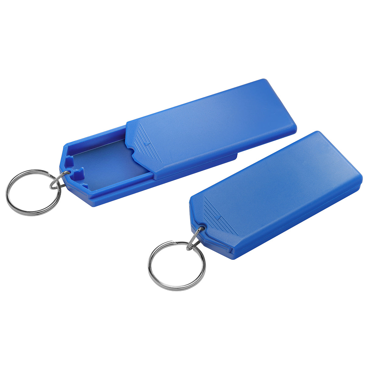 Schlüsselanhänger-Safebox blau