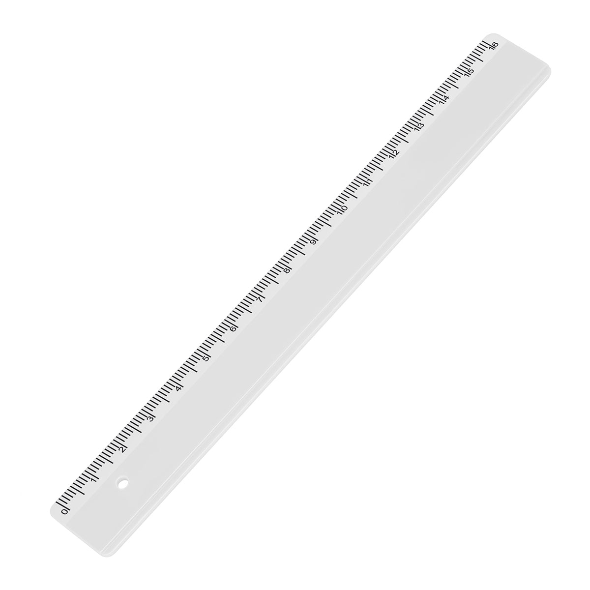 Lineal 16 cm weiß