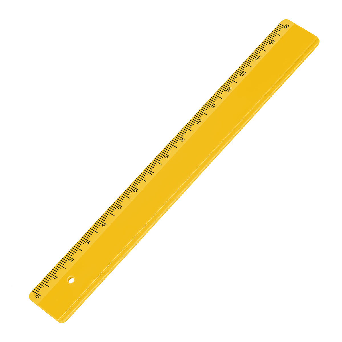 Lineal 16 cm gelb
