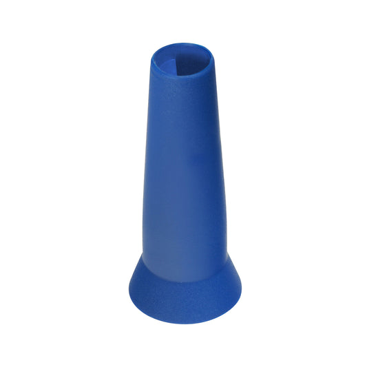 Pustestimme blau