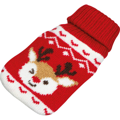 Handwärmer mit weihnachtlichem Stricküberzug  ROMEO