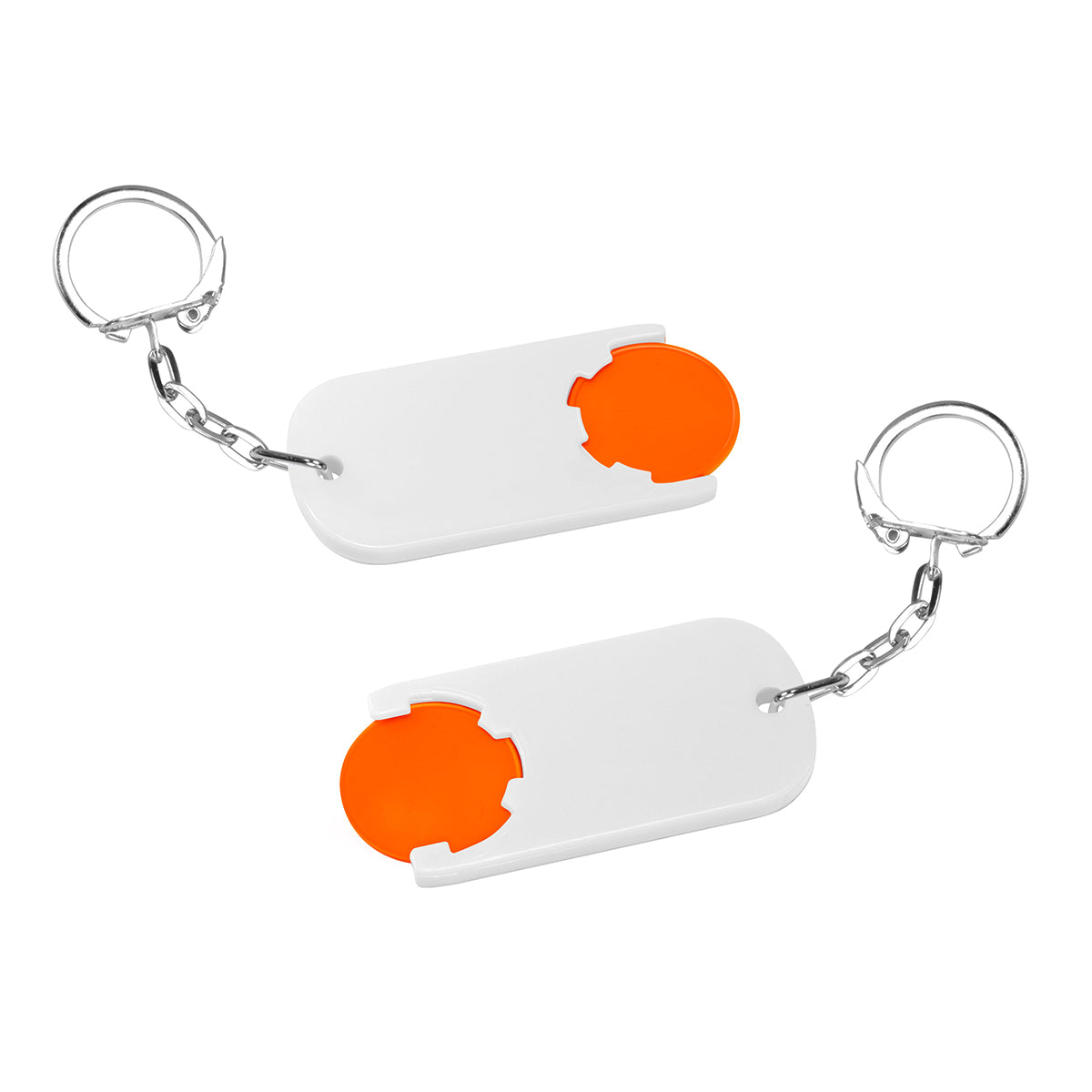 Chiphalter mit 1€-Chip "Alpha" orange