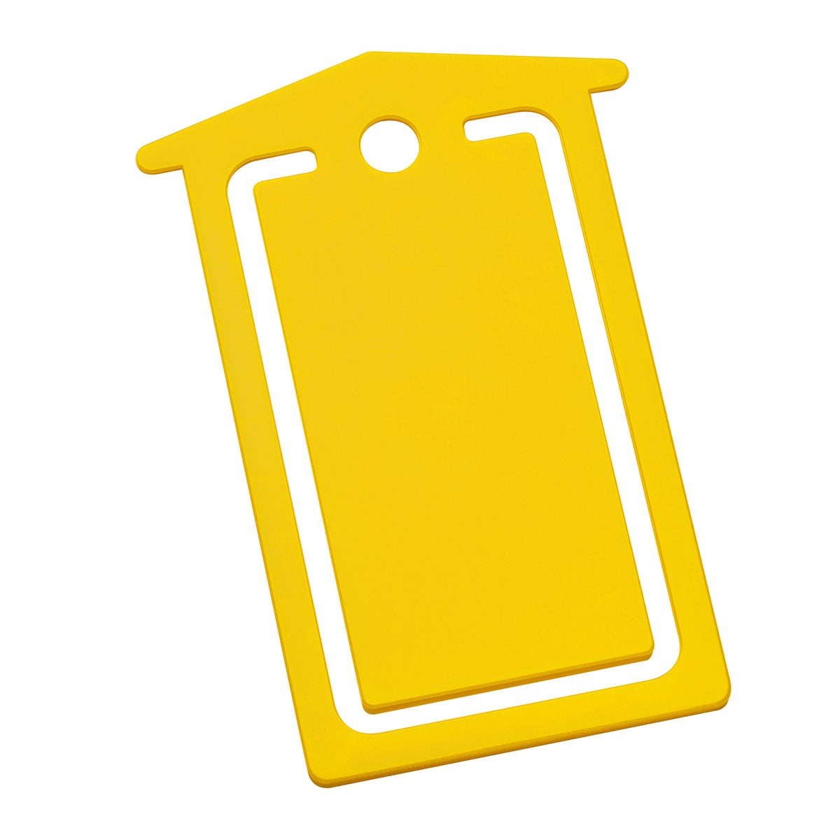 Zettelklammer "Postbriefkasten" gelb