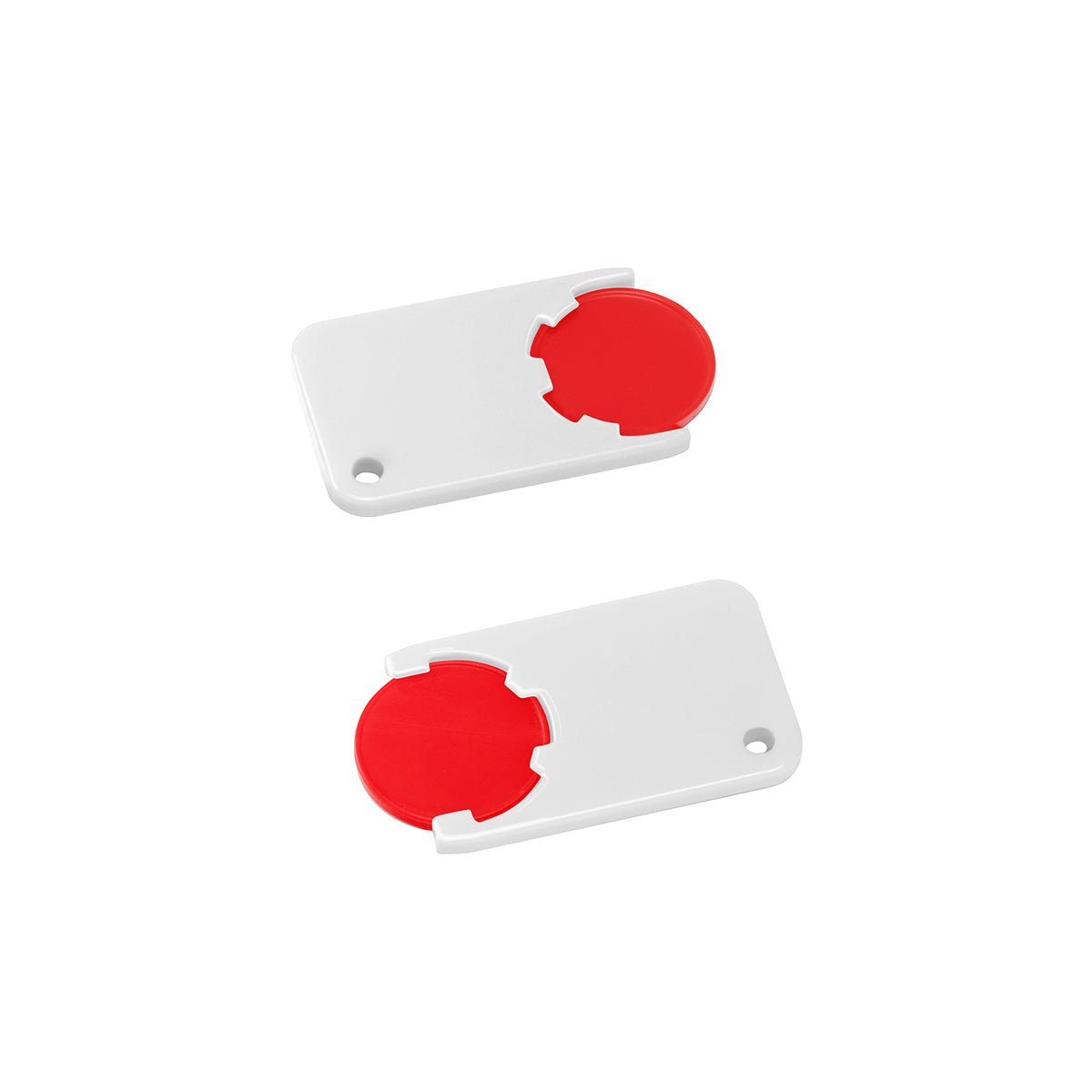Chiphalter mit 1€-Chip "Beta" rot