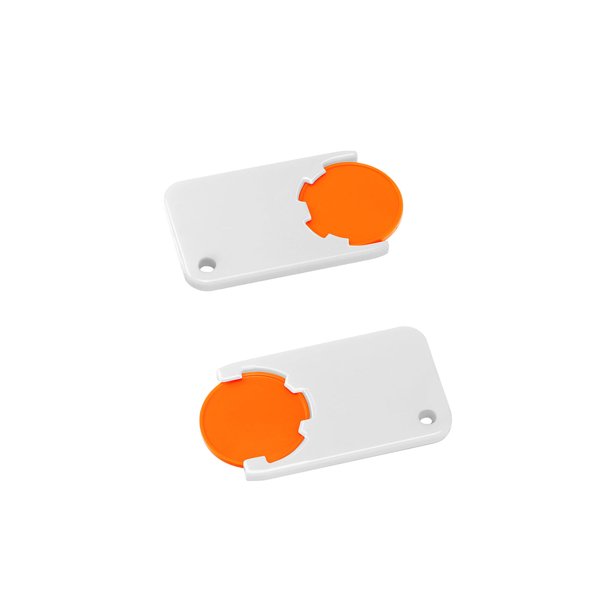 Chiphalter mit 1€-Chip "Beta" orange