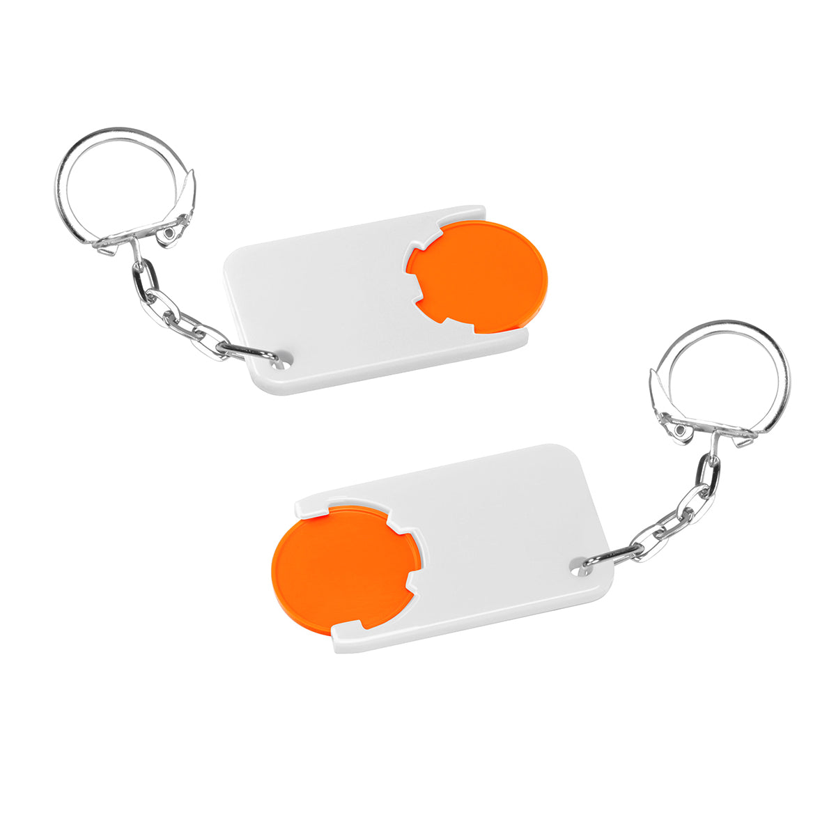 Chiphalter mit 1€-Chip "Beta" orange