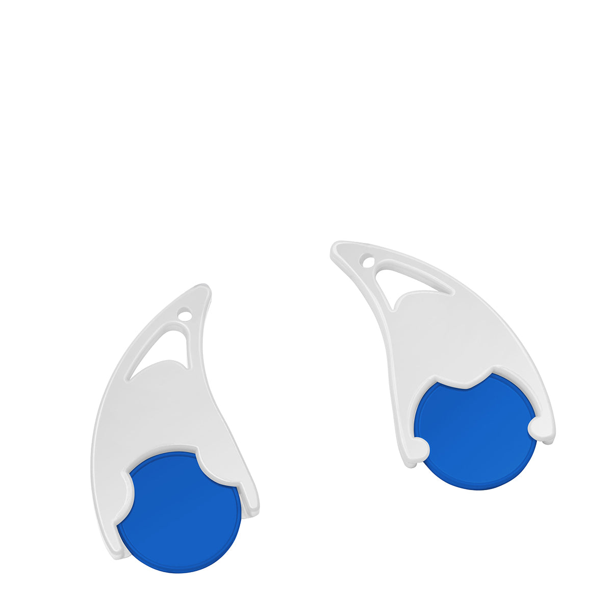 Chiphalter mit  1€-Chip "Epsilon" blau