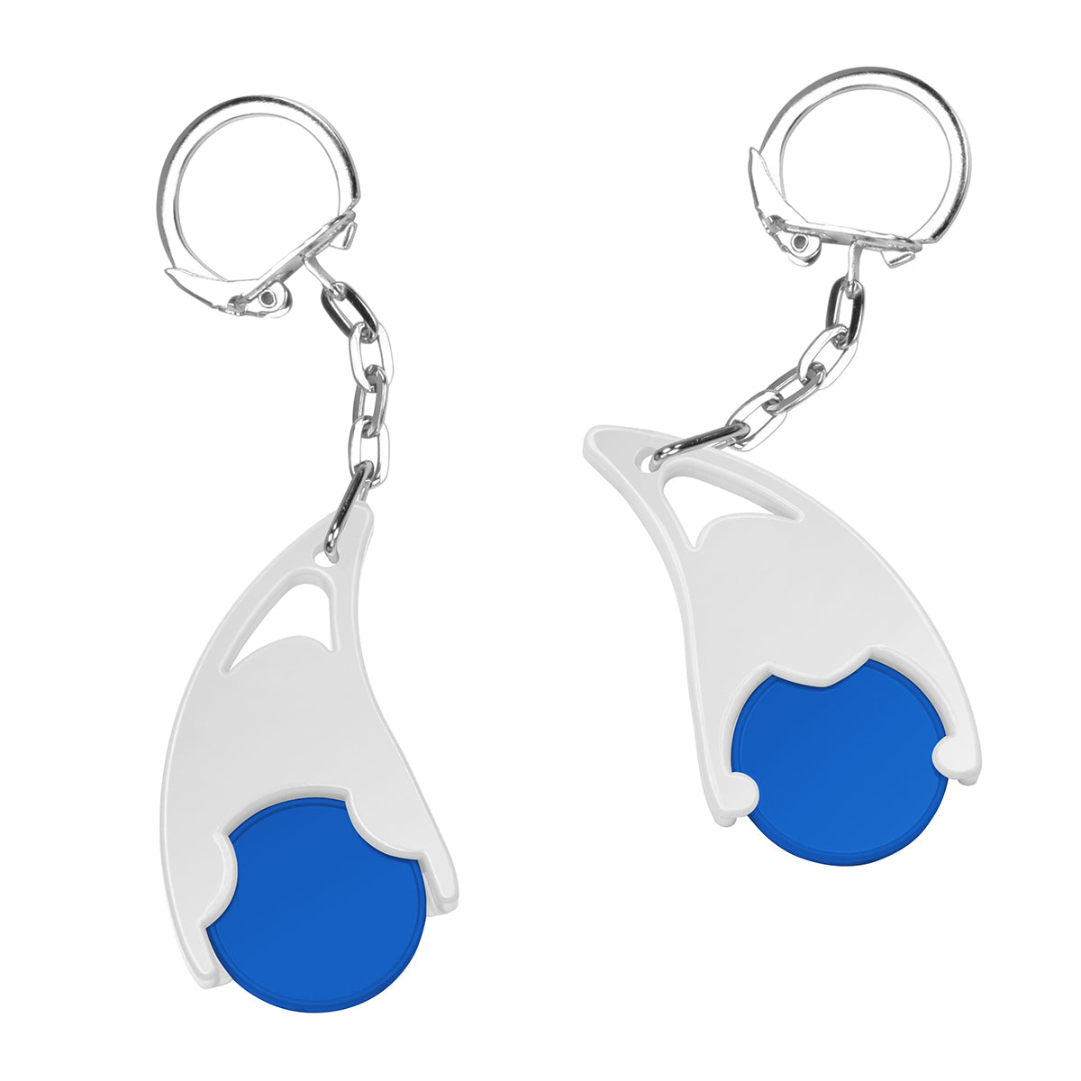 Chiphalter mit  1€-Chip "Epsilon" blau