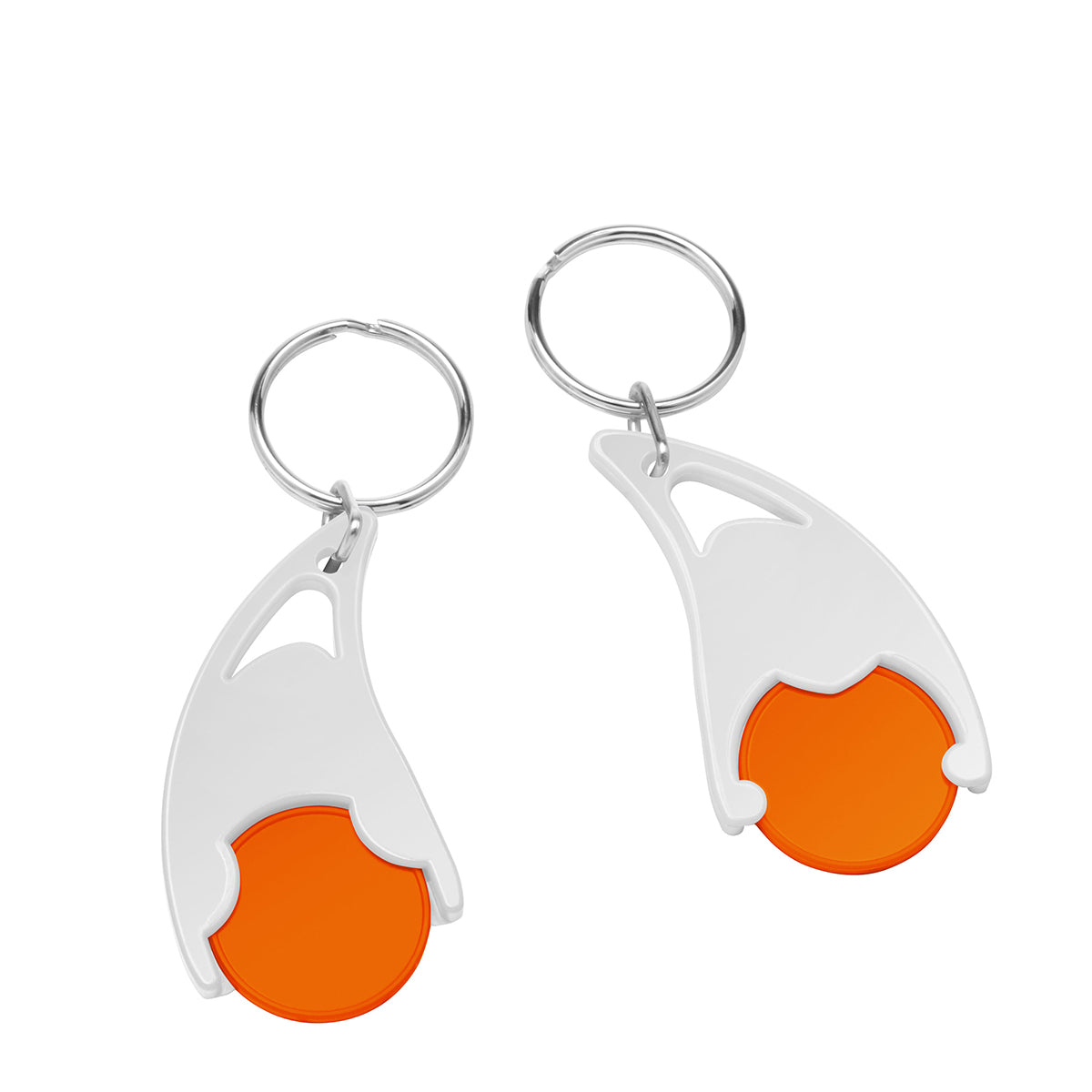 Chiphalter mit  1€-Chip "Epsilon" orange