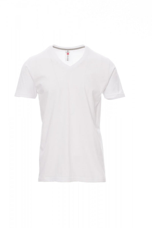 V-NECK WEISS