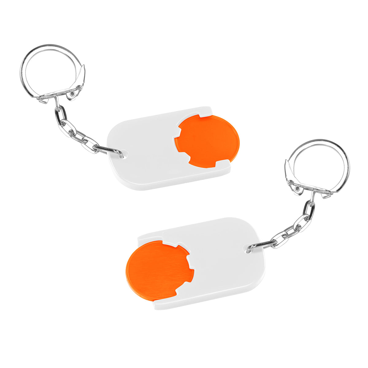 Chiphalter mit 1€-Chip "Gamma" orange