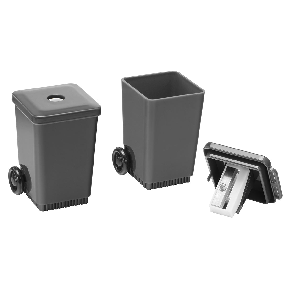 Spitzer "Mülltonne" grau