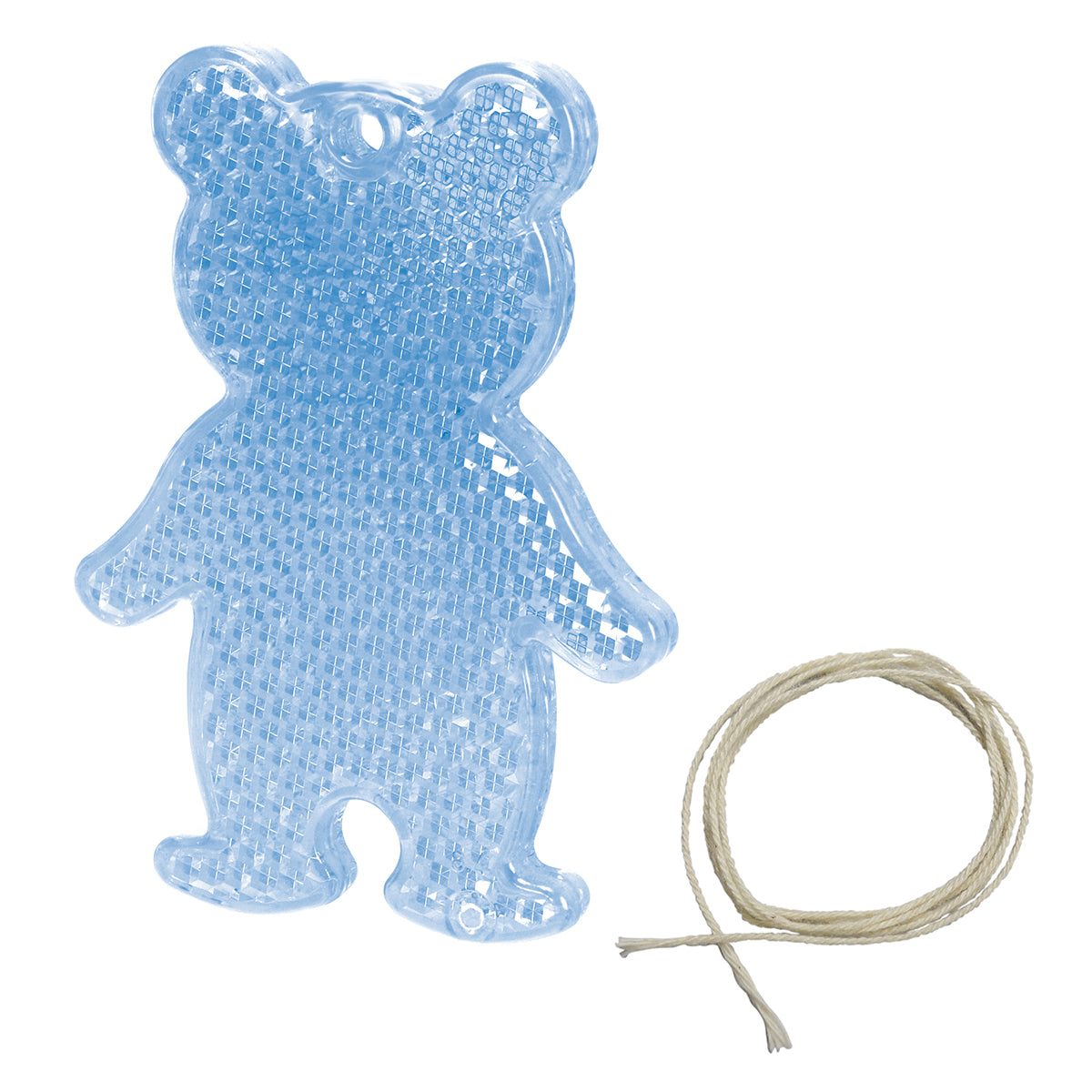 Sicherheits-Reflektor "Bär" blau-transparent