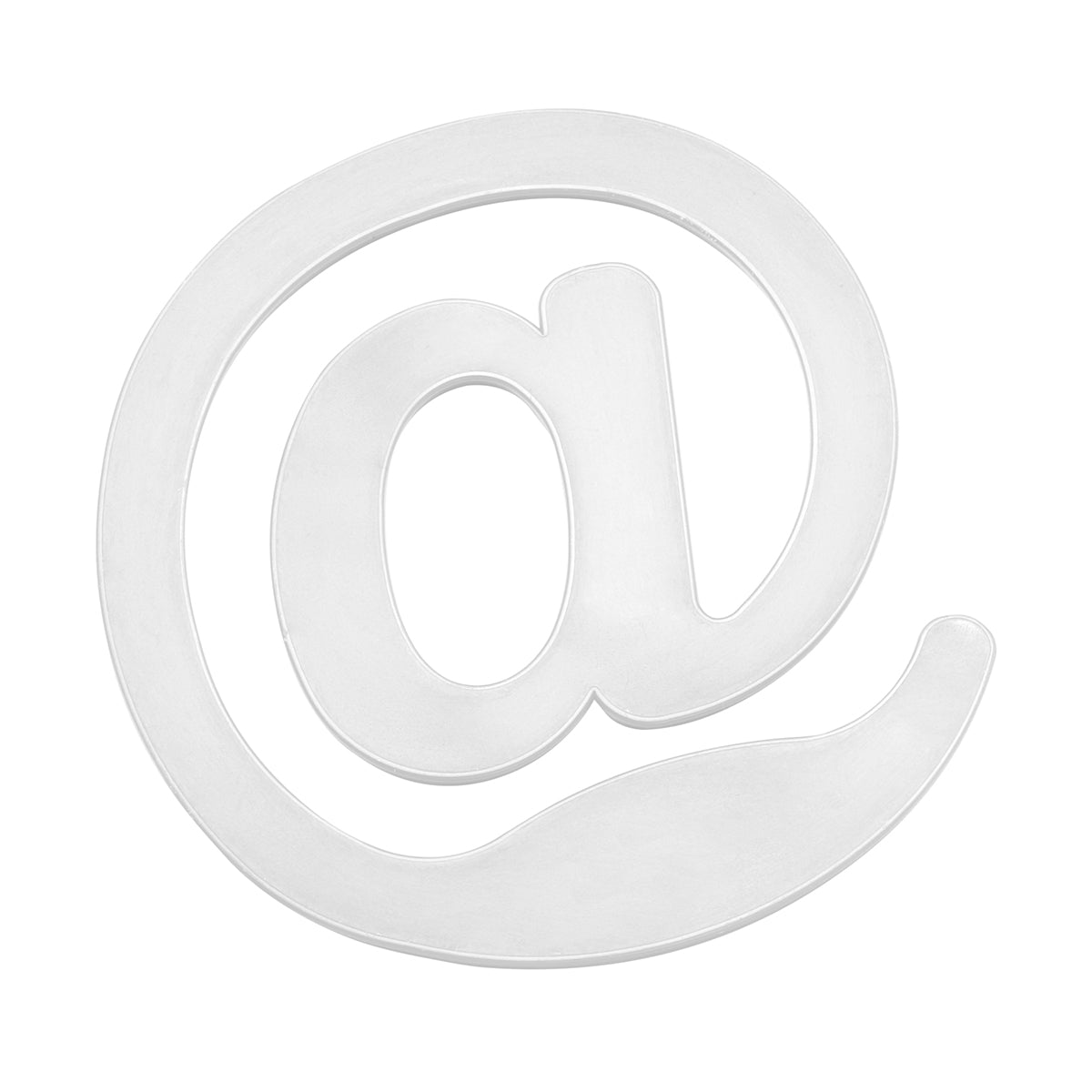 Zettelklammer "@-Zeichen" weiß