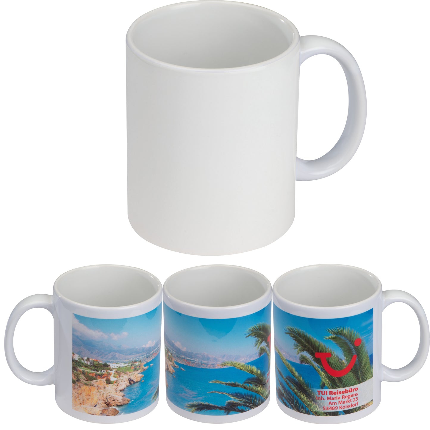 Sublimationstasse, 300ml SALVADOR