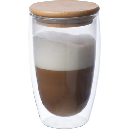 Doppelwandiger Glasbecher ARNOLD
