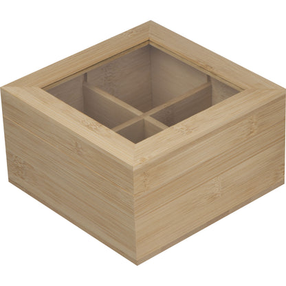 Teebox aus Bambus für 40 Teebeutel SIMONETTA