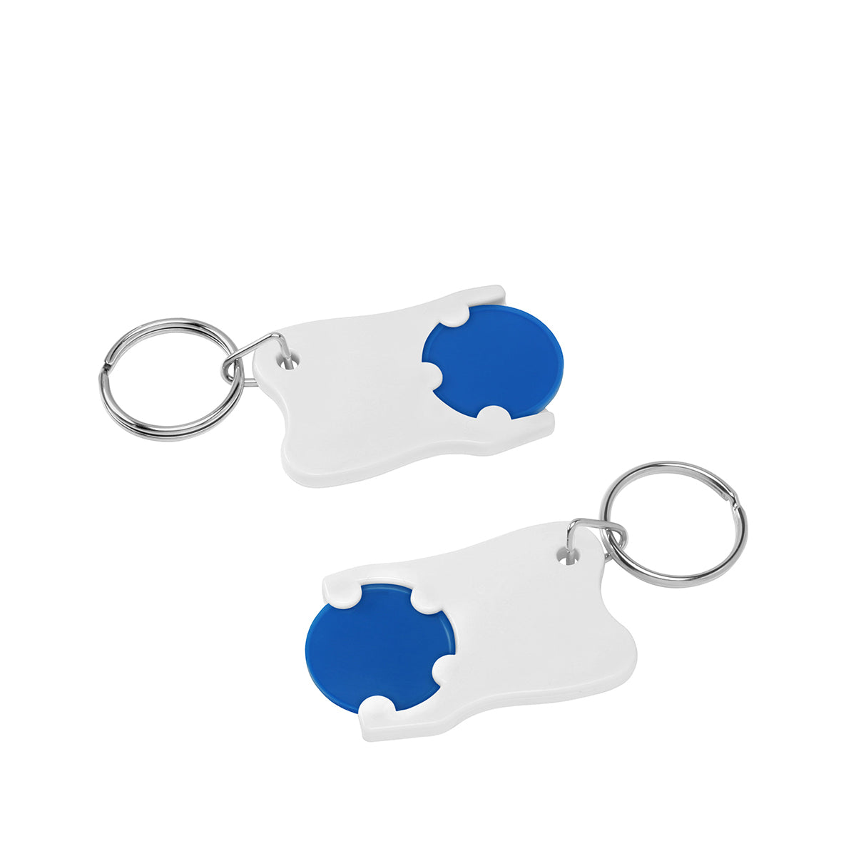 Chiphalter mit 1€-Chip "Zahn" blau