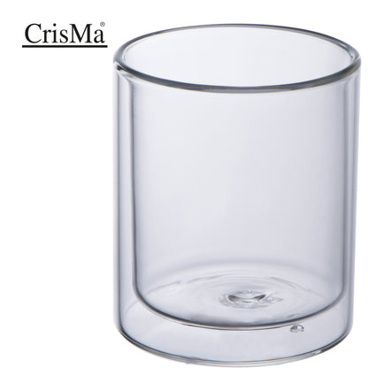 CrisMa Doppelwandige Cappuccinotasse 200ml EMILIAN