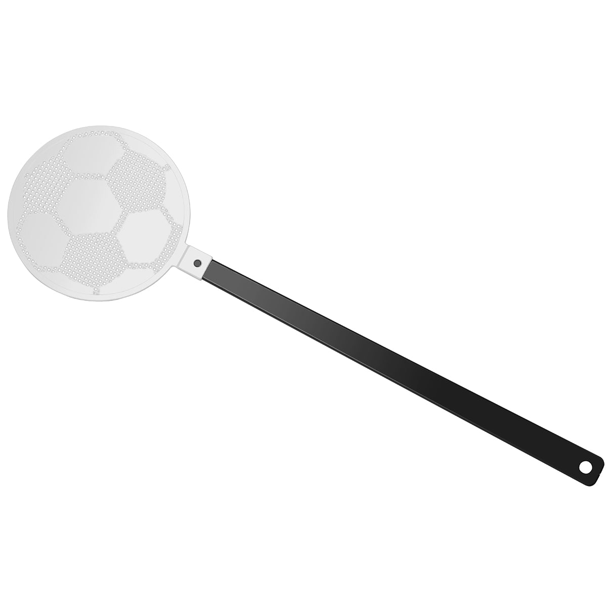 Fliegenklatsche "Fußball" schwarz